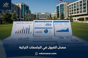 معدل القبول في الجامعات التركية