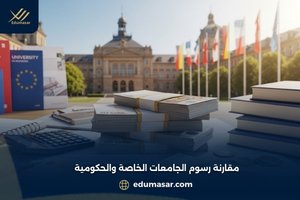 مقارنة رسوم الجامعات الخاصة والحكومية