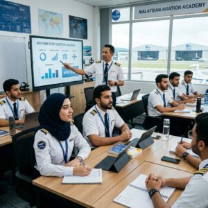 رسوم أكاديمية الطيران في ماليزيا