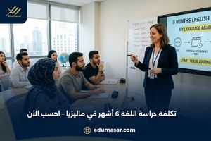 تكلفة دراسة اللغة في ماليزيا لمدة 6 اشهر